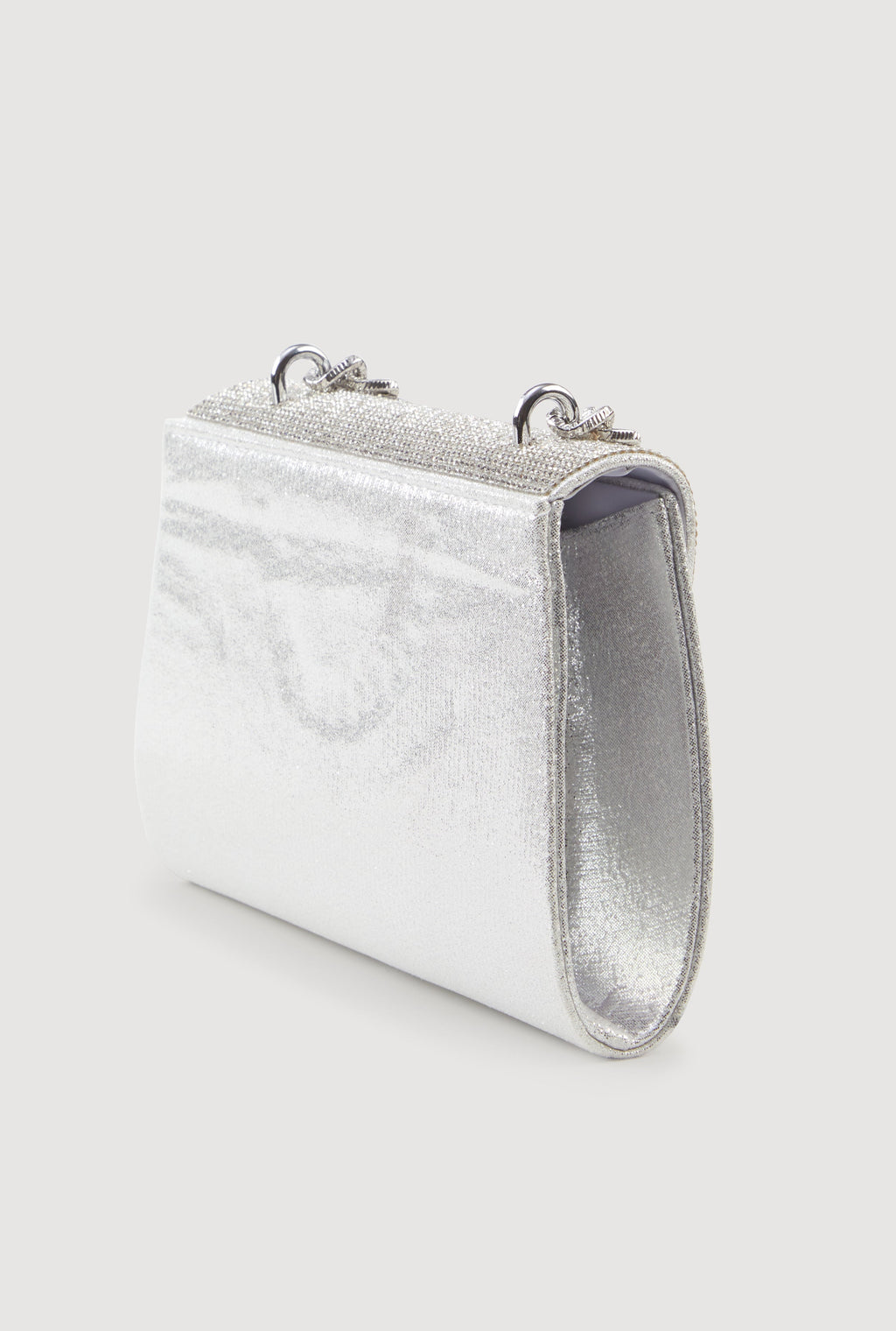 Rhinestone Flap Convertible Crossbody Handbag