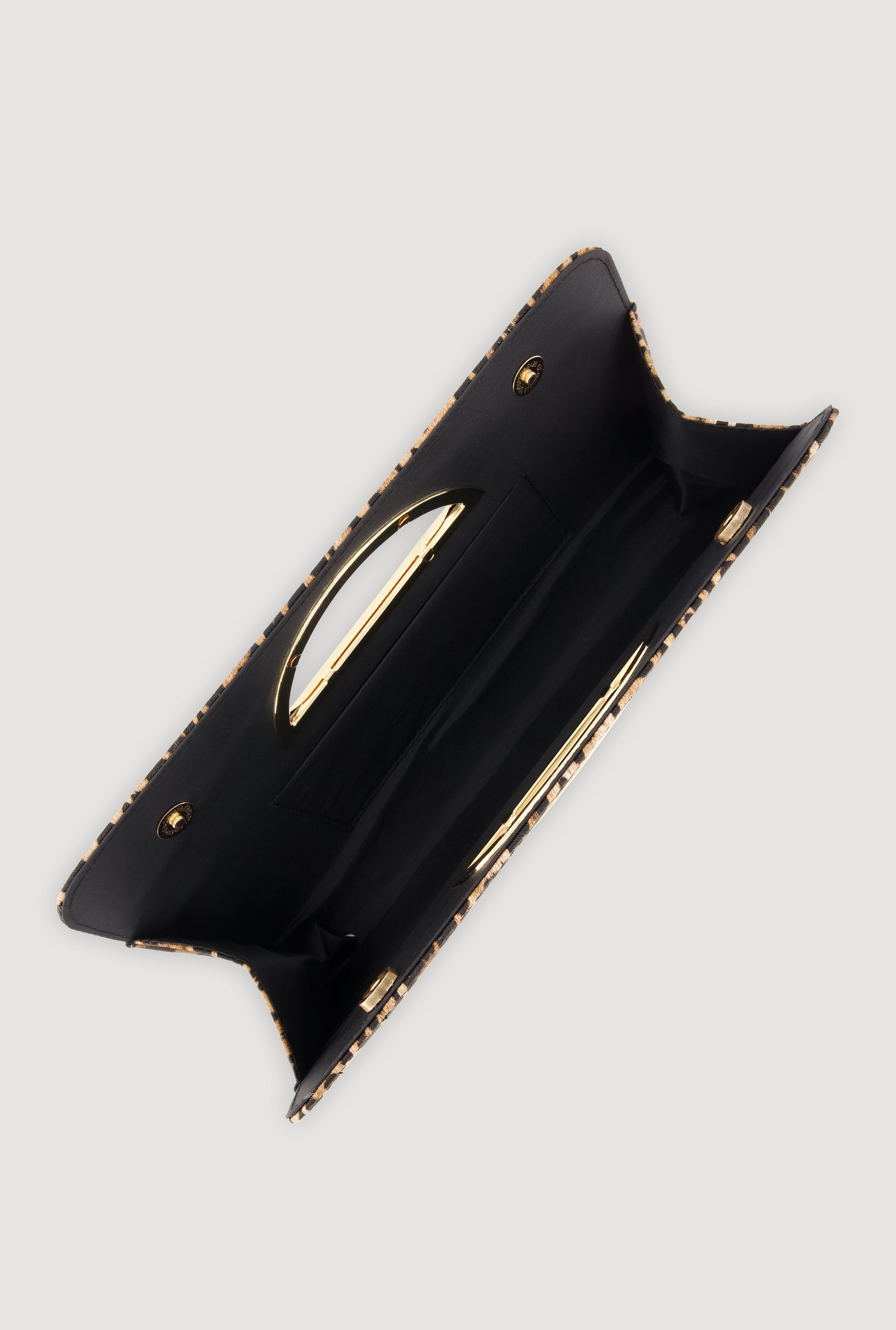 Leopard Print Clutch Bag