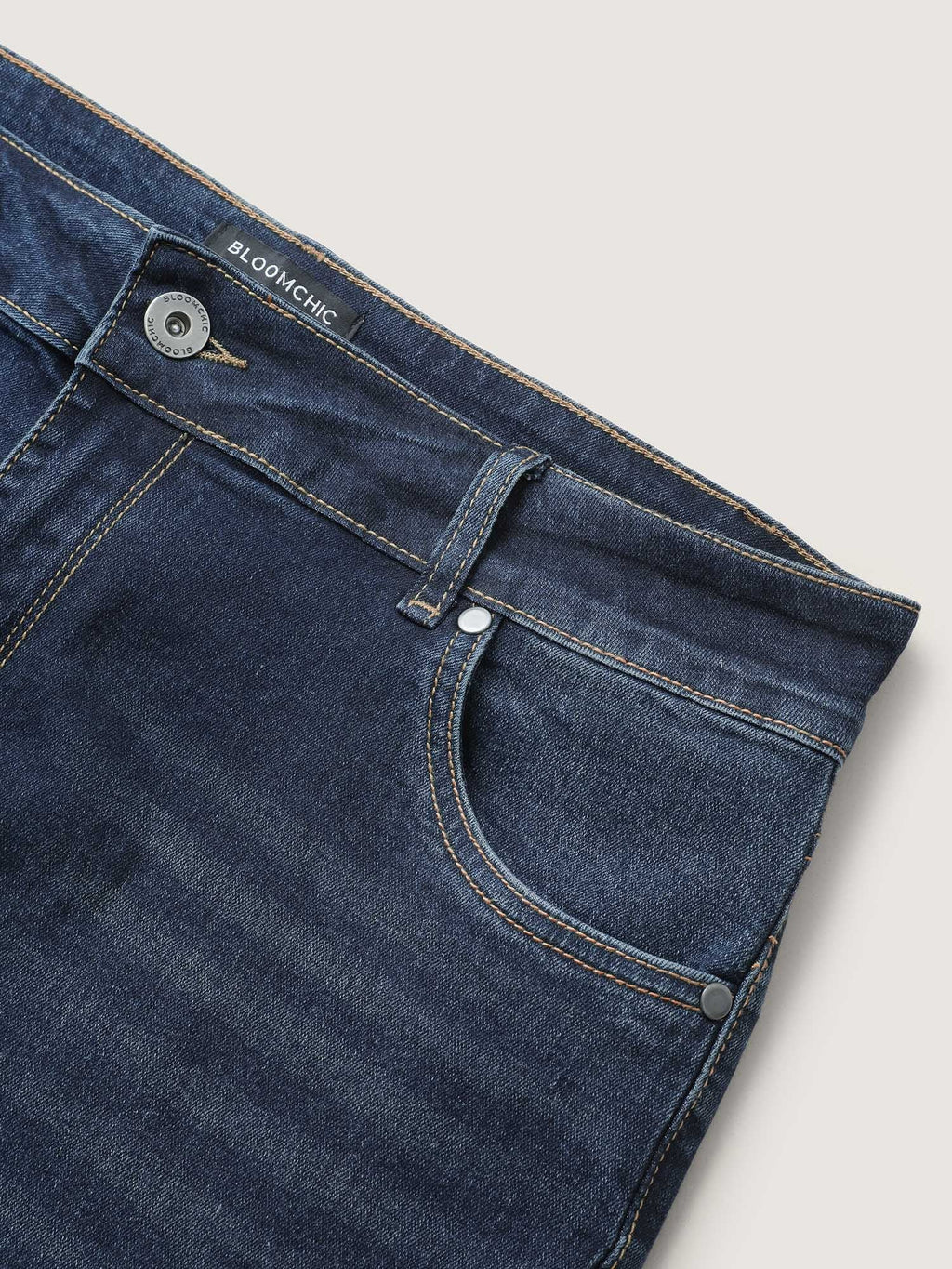 Thigh-Friendly Stretchy Flared Jeans