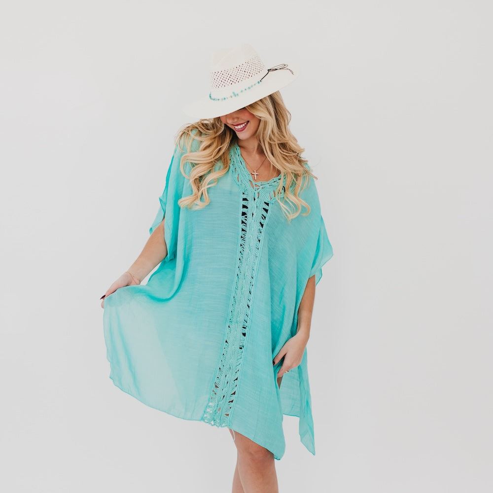 Sunday In Naples Crochet Kimono
